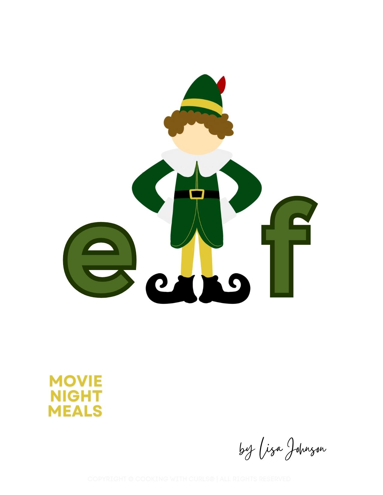 Elf movie cover art.