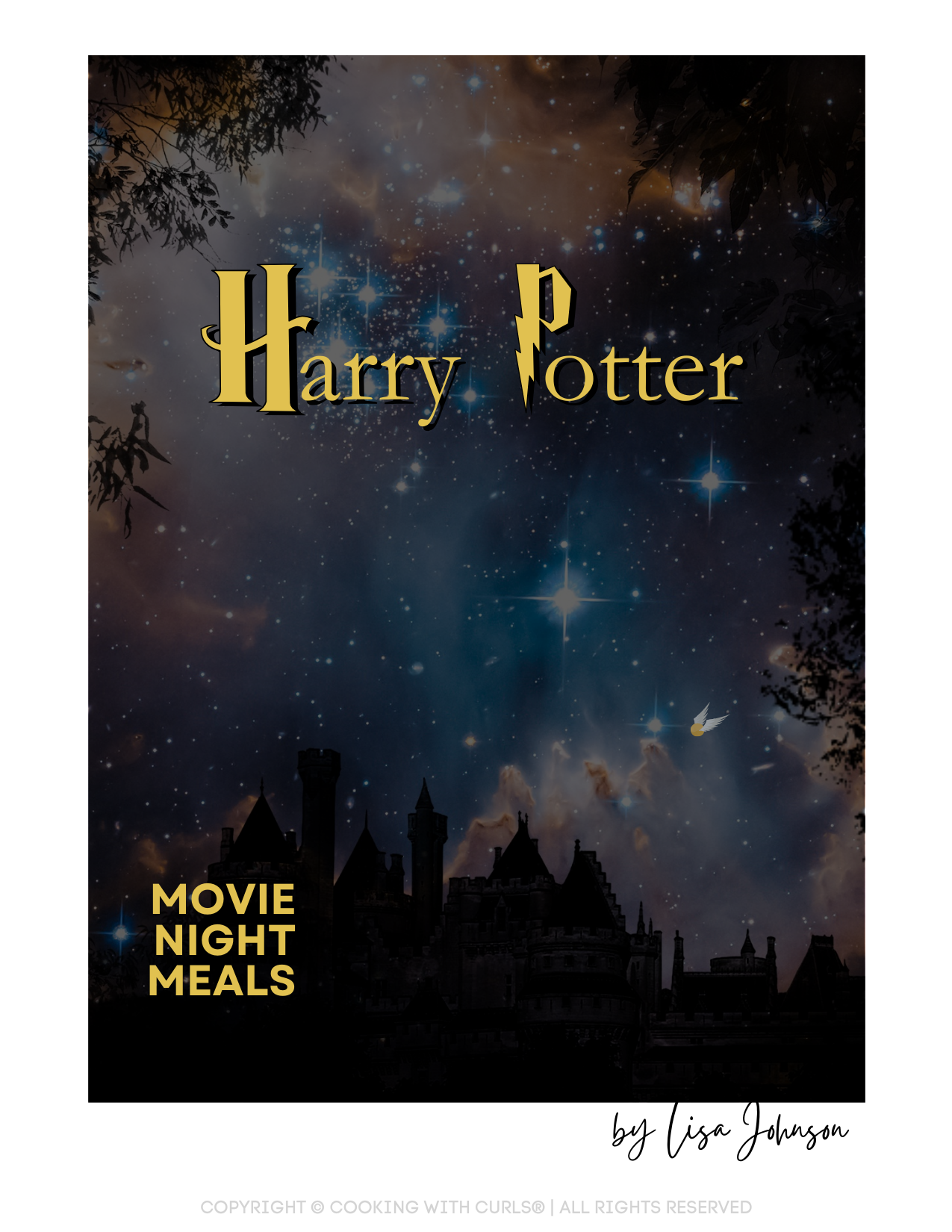 Harry Potter movie night meals cover image.