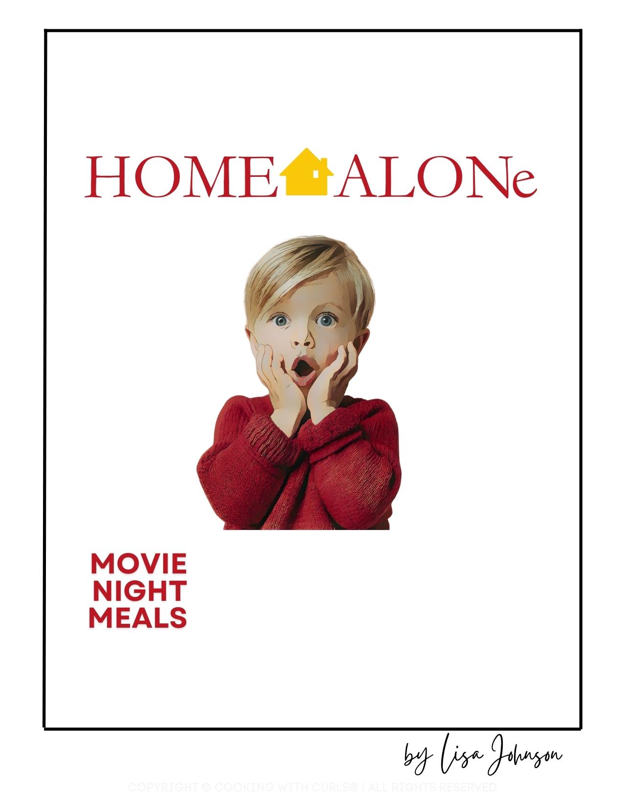 Home Alone movie cover art.